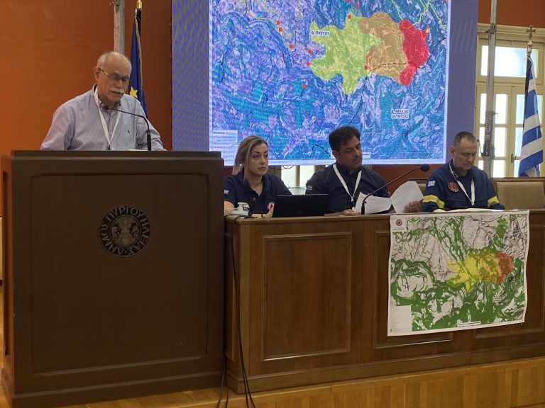 «ΦΑΛΕΙΩΝ 25»: Προληπτική οργανωμένη απομάκρυνση πολιτών από τη Δ.Κ. Γουμέρου