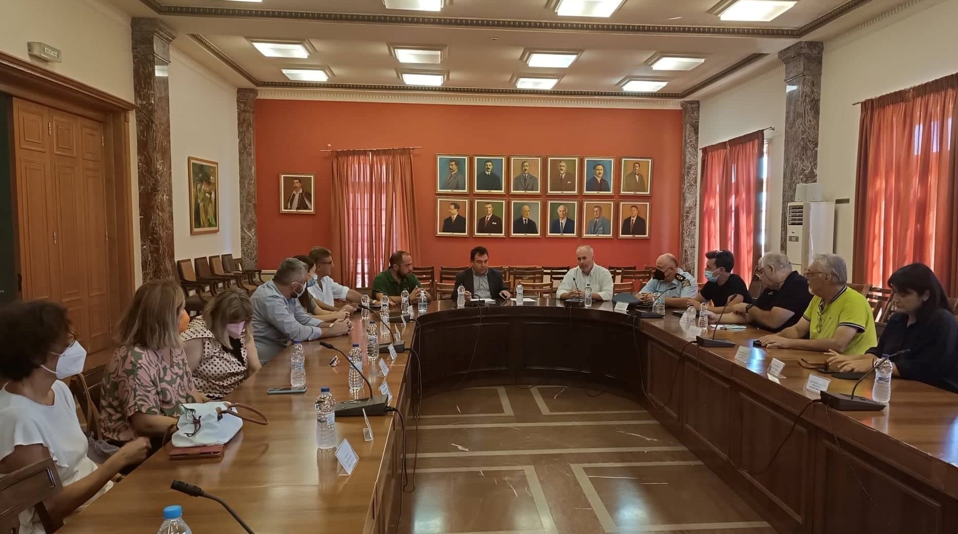 Ευρεία σύσκεψη στο Λάτσειο Δημοτικό Μέγαρο με φορείς και συλλόγους για την παραβατικότητα και το bullying