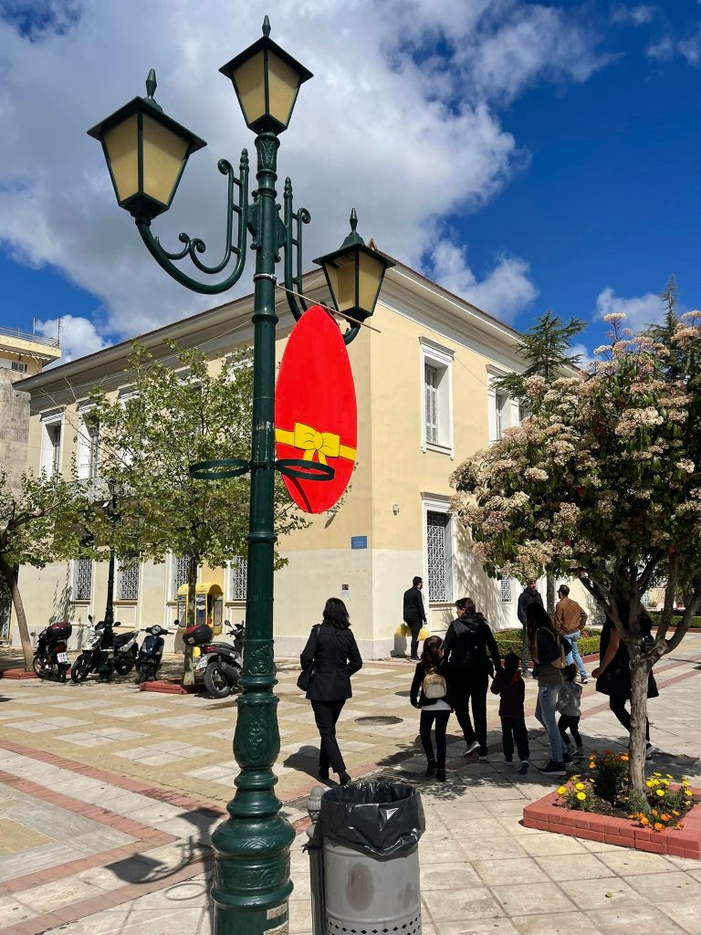 Στα γιορτινά η πλατεία του Πύργου 8 Στα γιορτινά η πλατεία του Πύργου