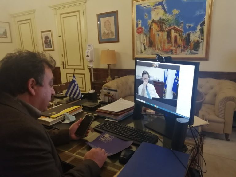 «Ξεμπλοκάρουν» οι χρηματοδοτήσεις του ΕΣΠΑ - Τηλεδιάσκεψη δημάρχου Πύργου με τον αναπλ. Υπουργό Οικονομικών Θεόδ. Σκυλακάκη