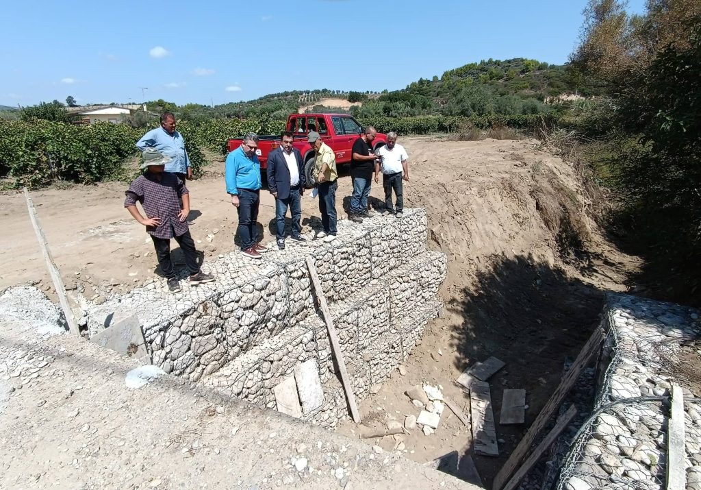 Ξεκίνησαν οι εργασίες του μεγάλου έργου του 1,4 εκ. ευρώ στην Δ.Ε. Ωλένης