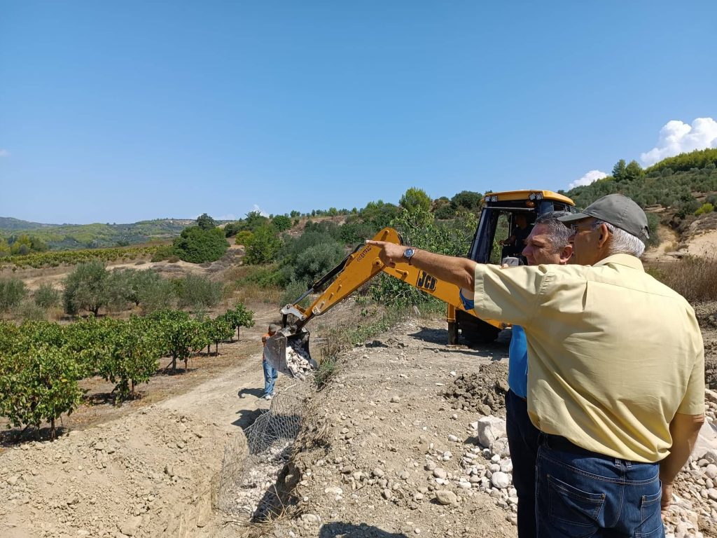 Ξεκίνησαν οι εργασίες του μεγάλου έργου του 1,4 εκ. ευρώ στην Δ.Ε. Ωλένης