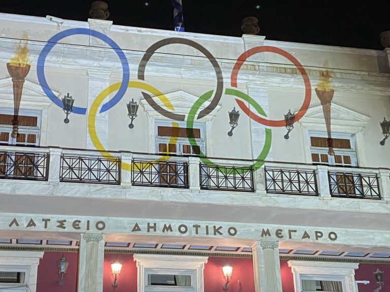 Η ιερή φλόγα του Ολυμπιακού Ιδεώδους στον Πύργο