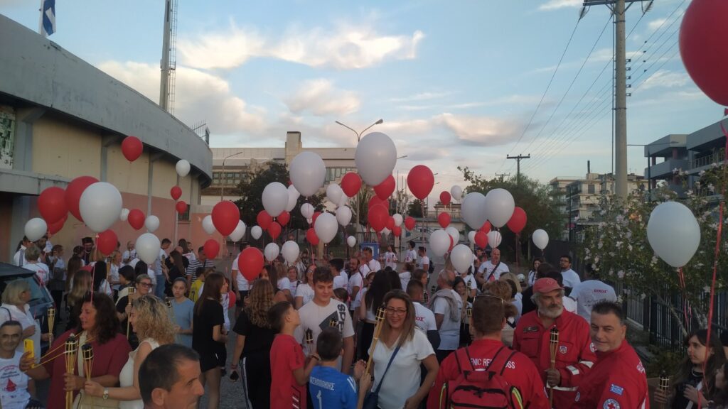Άναψε η φλόγα της Αγάπης στον Πύργο