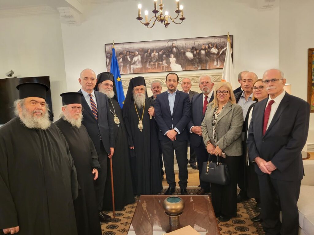 Mε τον Πρόεδρο της Κυπριακής Δημοκρατίας συναντήθηκε ο Δήμαρχος Πύργου κ. Στάθης Καννής 15 Mε τον Πρόεδρο της Κυπριακής Δημοκρατίας συναντήθηκε ο Δήμαρχος Πύργου κ. Στάθης Καννής
