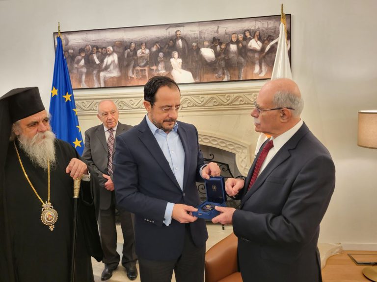 Mε τον Πρόεδρο της Κυπριακής Δημοκρατίας συναντήθηκε ο Δήμαρχος Πύργου κ. Στάθης Καννής