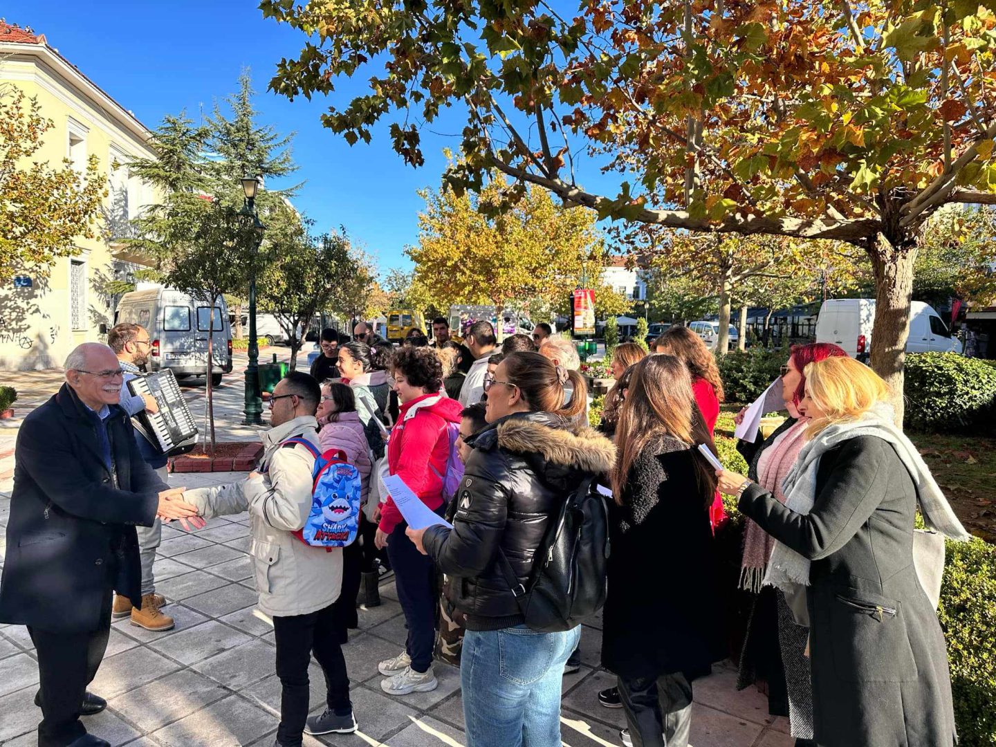 Τραγούδια χαράς και ελπίδας από τους μαθητές του ΕΕΕΕΚ Πύργου