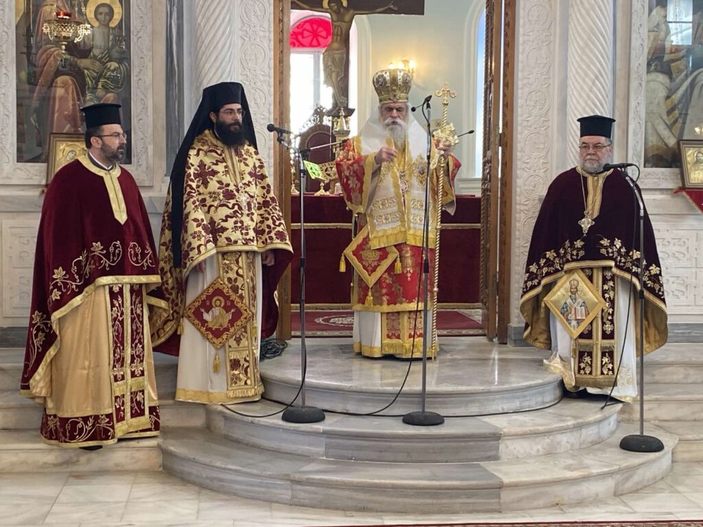Στη Δοξολογία για την 1η του έτους ο Δήμαρχος Πύργου κ. Στάθης Καννής
