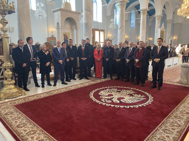 Στη Δοξολογία για την 1η του έτους ο Δήμαρχος Πύργου κ. Στάθης Καννής
