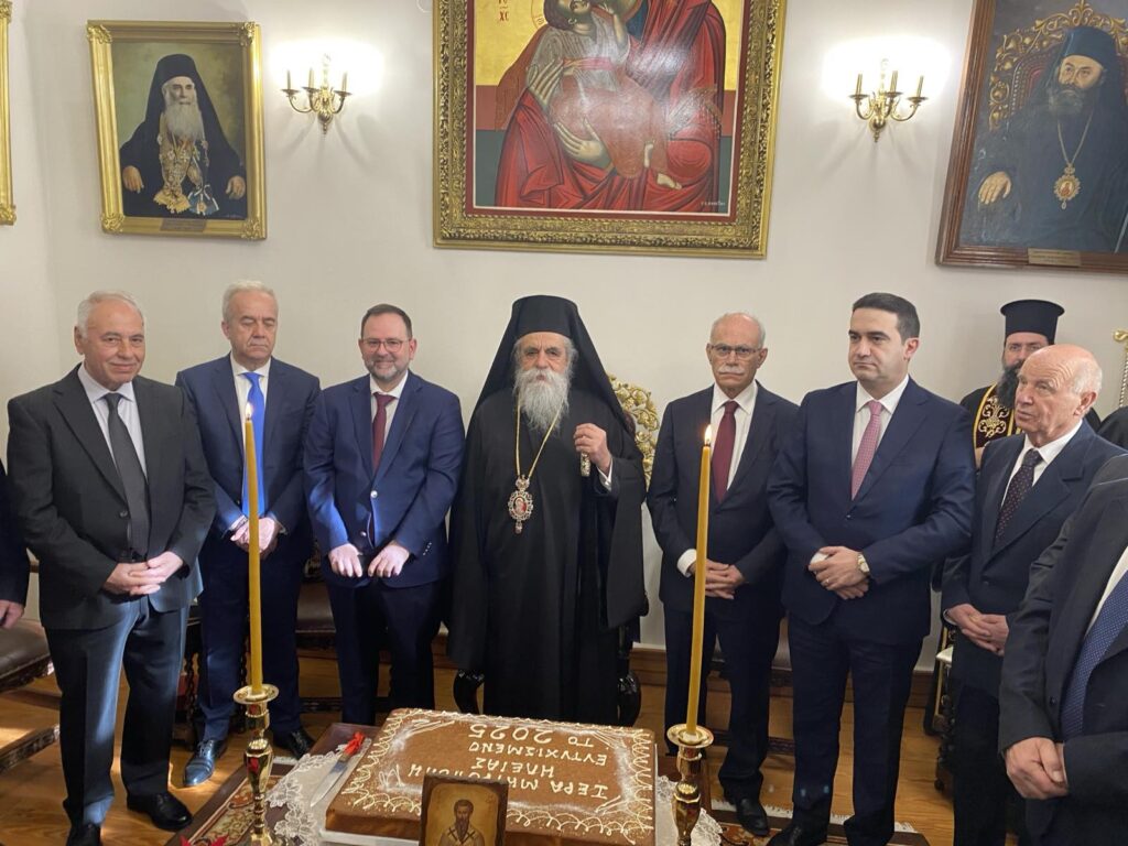 Στη Δοξολογία για την 1η του έτους ο Δήμαρχος Πύργου κ. Στάθης Καννής