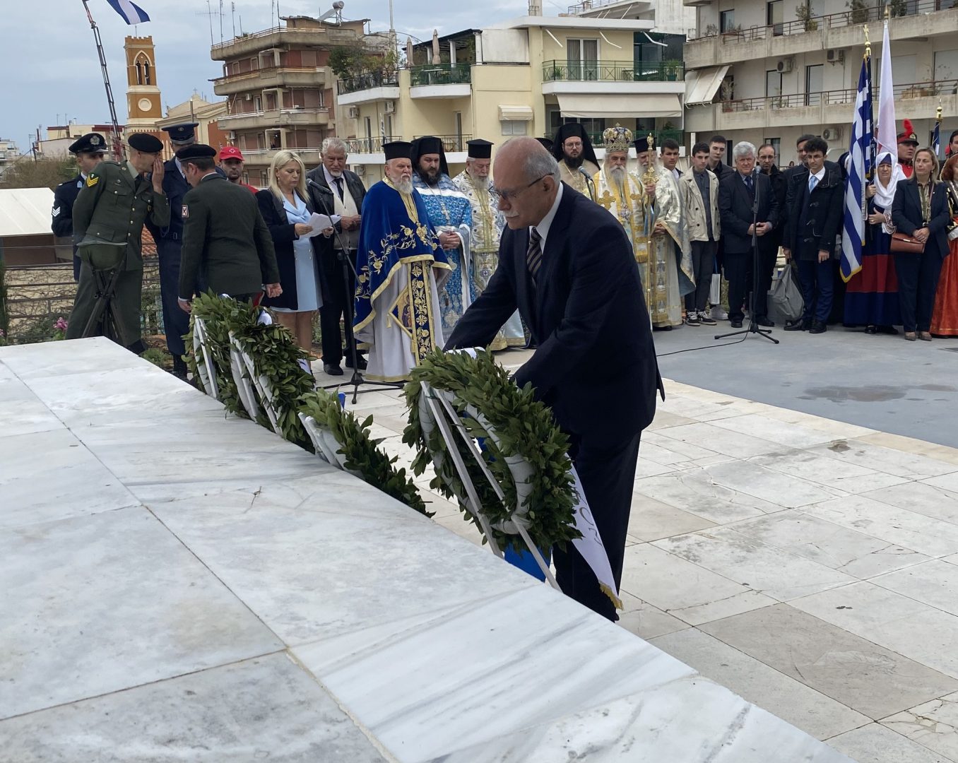 Δήμος Πύργου: Τίμησαν την μνήμη των ηρώων του 21