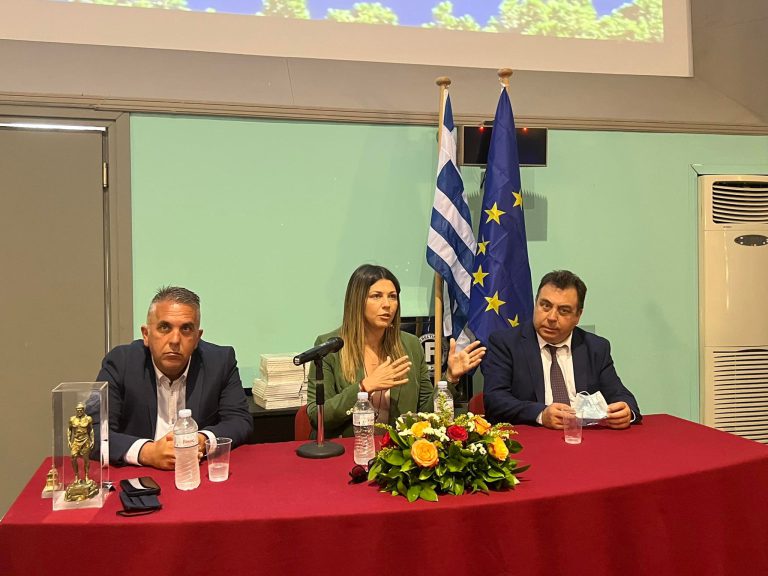 Στην Ιθάκη ο δήμαρχος Πύργου Παν. Αντωνακόπουλος για την 2η φάση της αδελφοποίησης – Παρουσία της υφυπουργού Τουρισμού Σοφίας Ζαχαράκη
