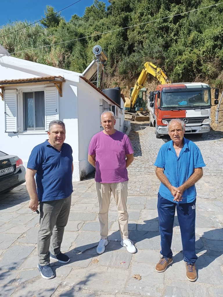 Ξεκίνησε το έργο θωράκισης στο βουνό του Κατακόλου