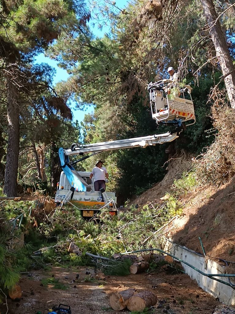 Ξεκίνησε το έργο θωράκισης στο βουνό του Κατακόλου