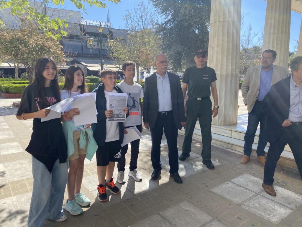 «Εμείς τα παιδιά έχουμε το δικαίωμα να απολαμβάνουμε με ασφάλεια τους κοινόχρηστους χώρους»