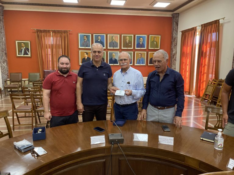 Αντιπροσωπεία της Π.Ο.Ε. Λευκωσίας συναντήθηκε με τον Δήμαρχο Πύργου κ. Στάθη Καννή
