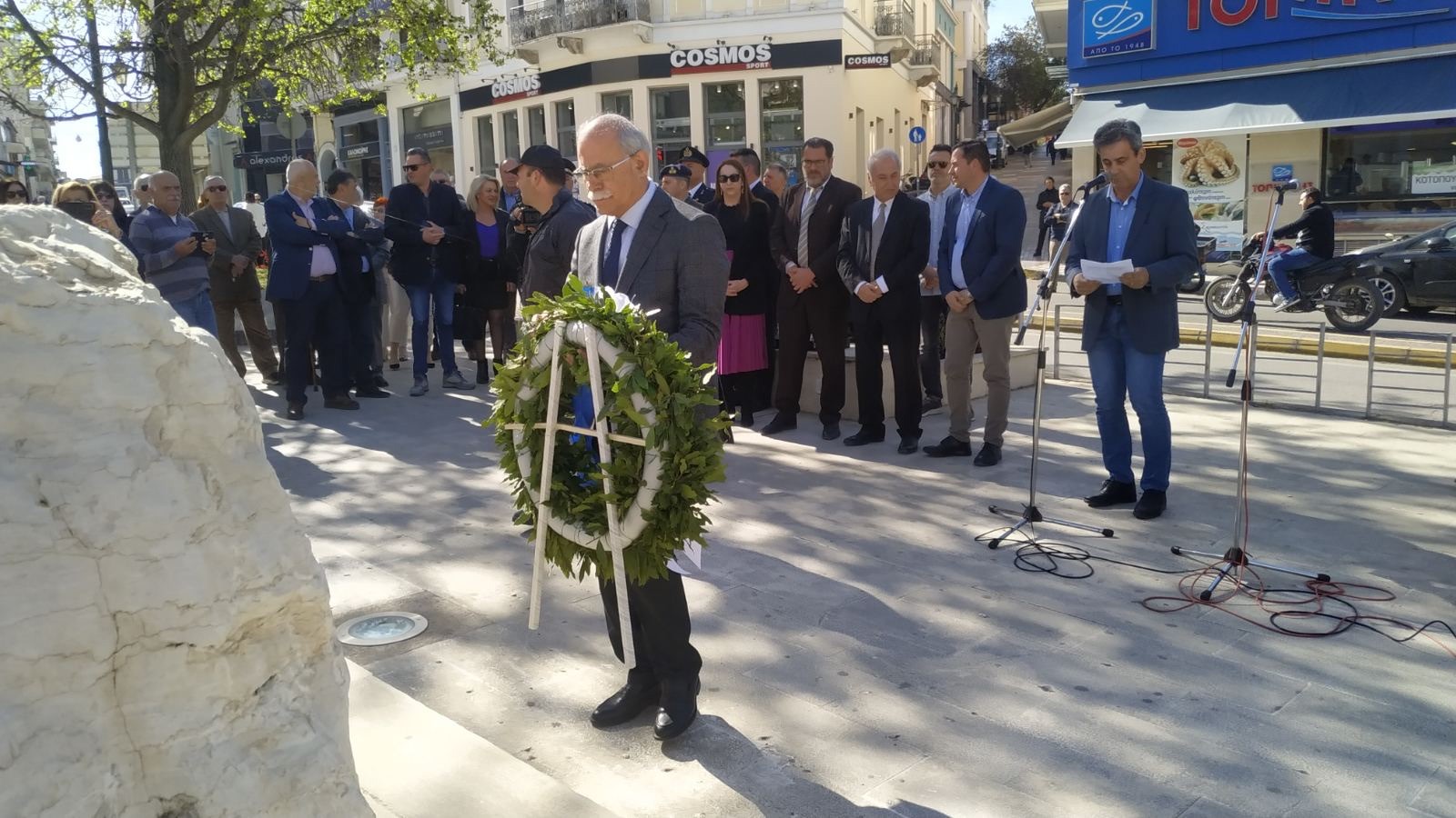 Ο Δήμος τίμησε του πεσόντες στην Μάχη του Πύργου (3/04/1821)