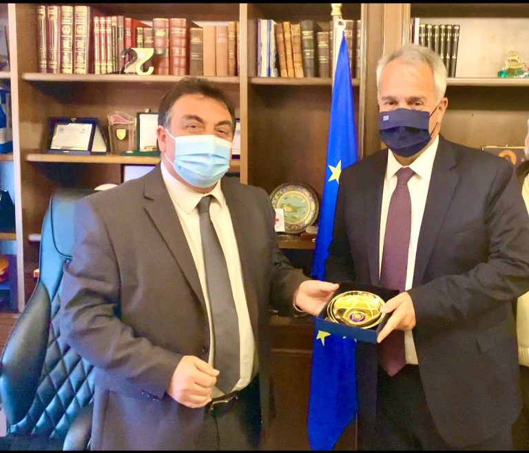 Εορτάστηκε ο Πολιούχος Πύργου Άγιος Χαράλαμπος – Επίσκεψη υπουργού Εσωτερικών Μάκη Βορίδη και συνάντηση με τον δήμαρχο Πύργου Παν. Αντωνακόπουλο
