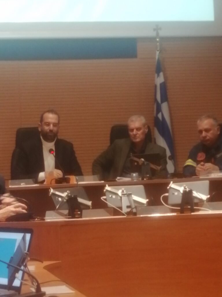 Ο Δήμος Πύργου σε σύσκεψη για την αντιπλημμυρική θωράκιση της περιοχής.